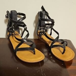 Fergalicious By Fergie Black Sandals